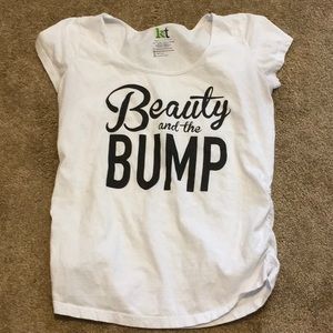 Cute set of 3 print maternity shirts